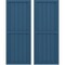 Ekena Millwork Americraft 6-Board Exterior Wood 2 Equal Panel Framed Board-n-Batten Shutters, ARW101BF621X77HBH, PR ARW101BF621X77HBH - alternate 1